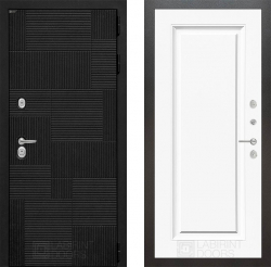Входная дверь Лабиринт Pazl 27 Белый (RAL-9003)