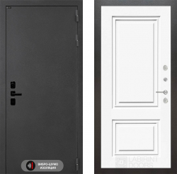 Входная дверь Лабиринт Acustic 26 Белый (RAL-9003)