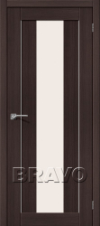 Межкомнатные двери Порта-25 alu (Wenge Veralinga)